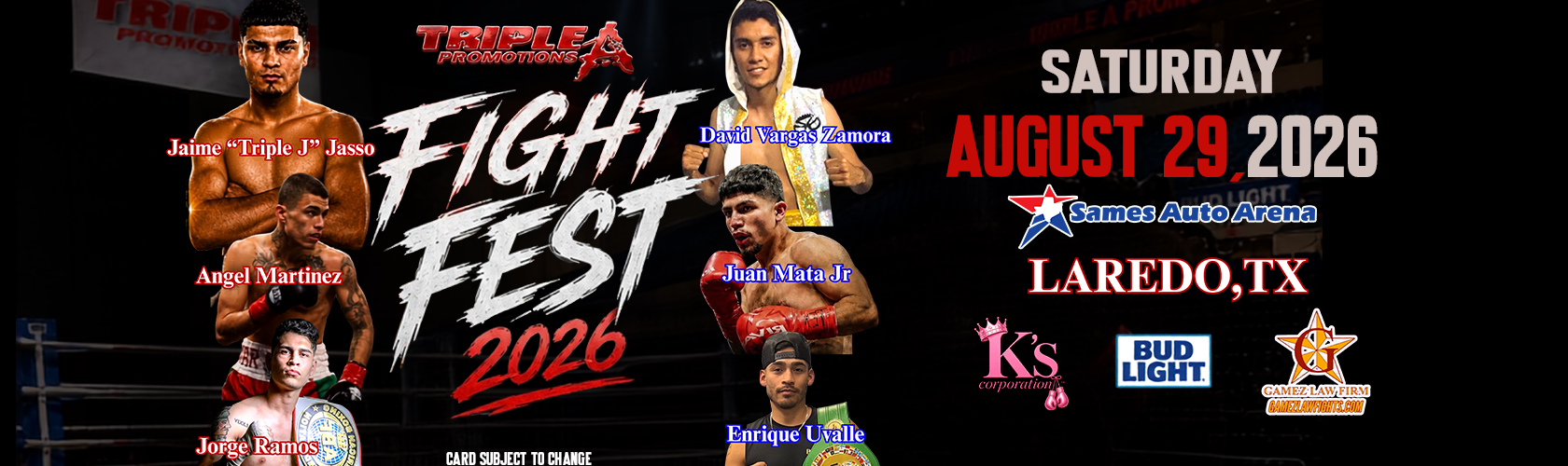 fightfest 2026 Updated - website